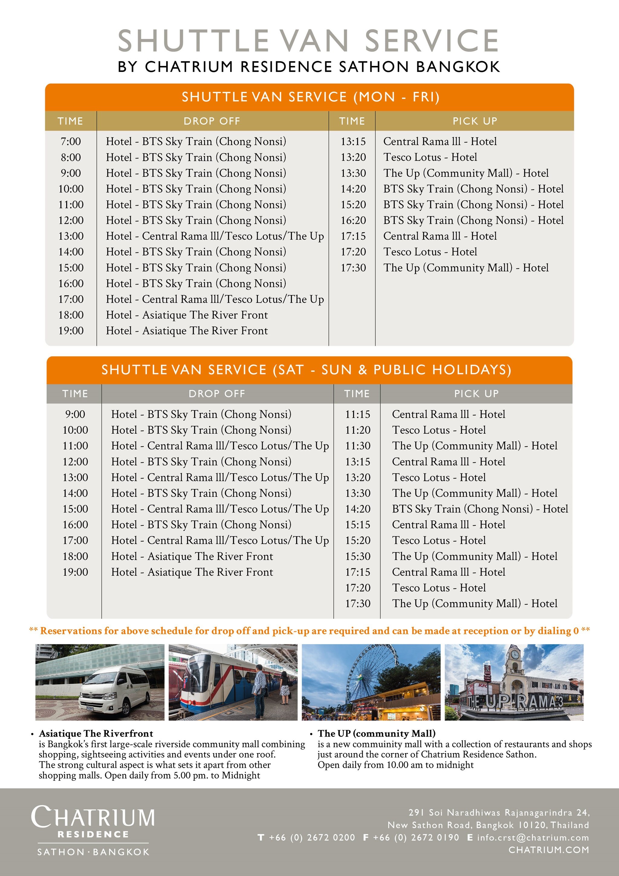 Фото Chatrium Residence Sathon Bangkok