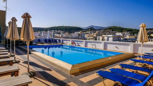 Внешний вид отеля Achillion Palace в Ретимноне, фото 1