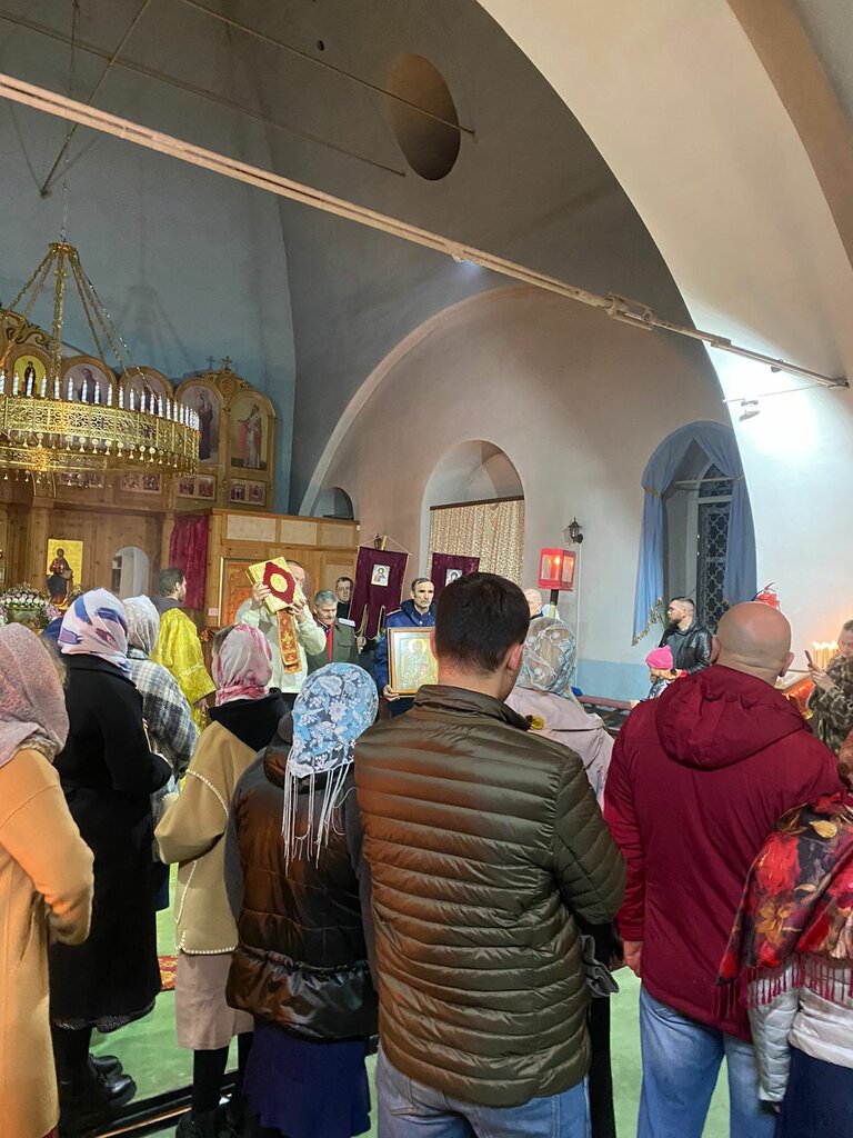 كنيسة أرثوذكسية Tserkov Tikhona, yepiskopa Amafuntskogo V Tikhonovo ، جمهورية تتارستان، صورة