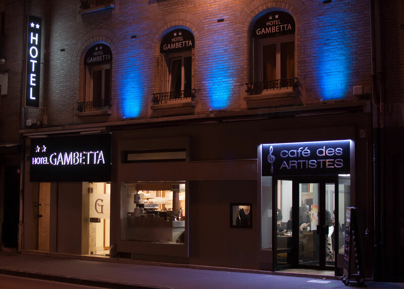 Гостиница Hotel Gambetta в Реймсе
