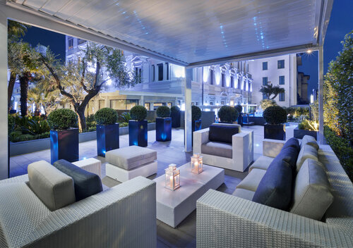 Внешний вид отеля Hotel Montecatini Palace в Монтекатини-Терме, фото 3