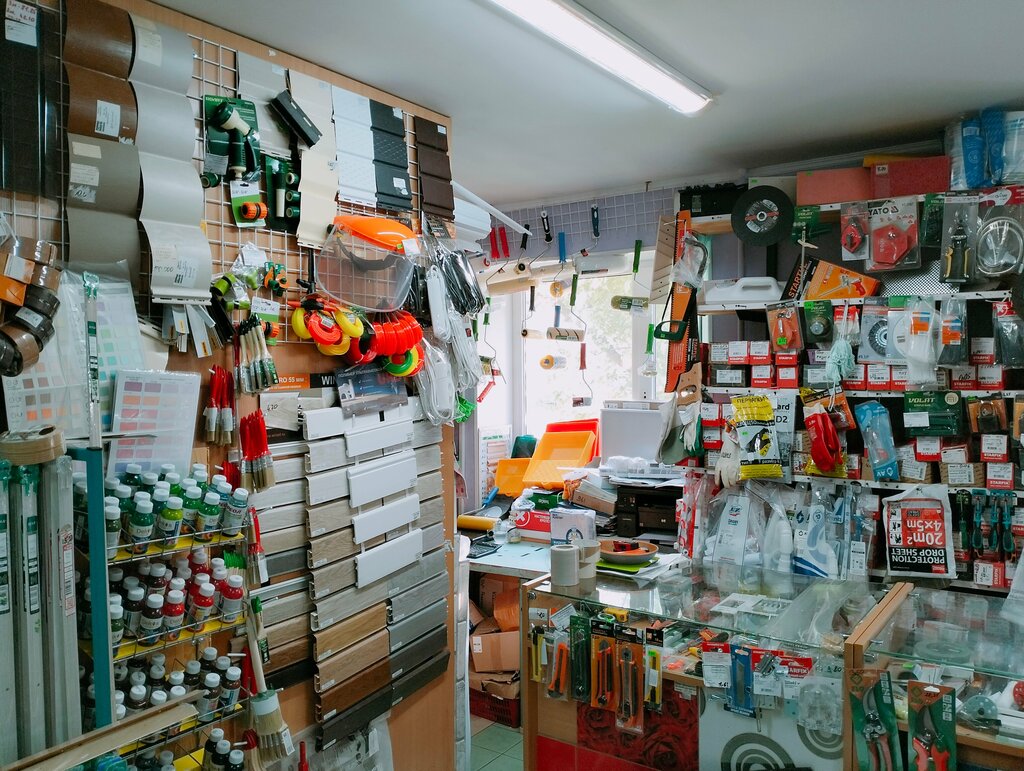 Hardware store Будаўнік, Luninets, photo