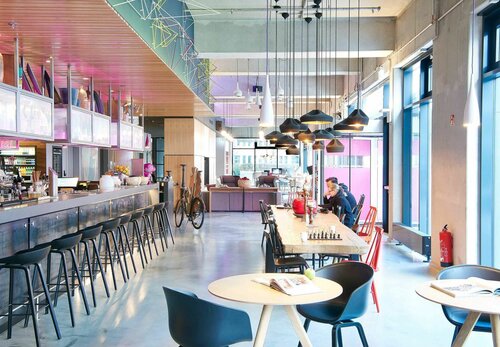 Внешний вид отеля Moxy Frankfurt Eschborn в Эшборне, фото 3