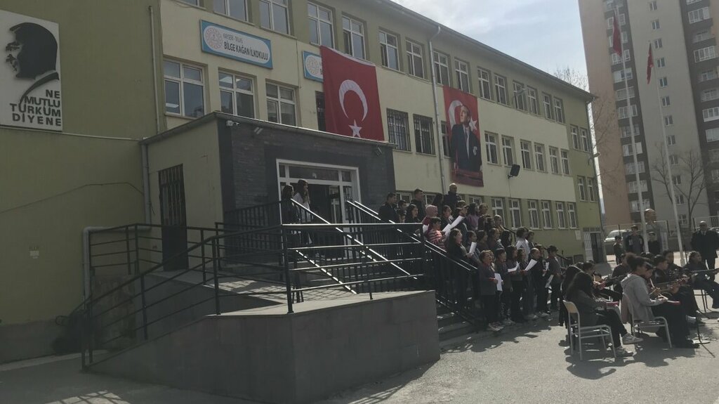 School Bilge Kagan Middle School, Talas, photo