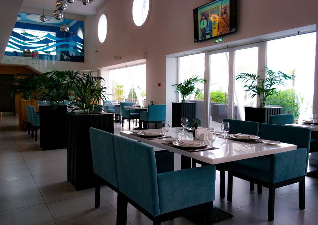 Restaurant Poseidon by the sea, Republic of Crimea, photo
