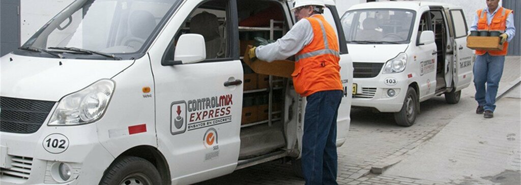 Monitoring of motor vehicles Control Mix Express, Lima Region, photo