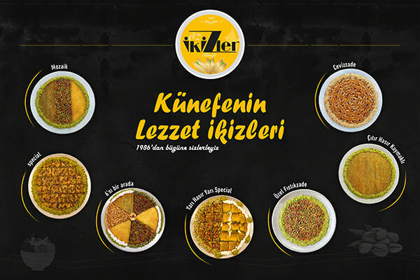 Pastry production Original Twins Kunefe, Finike, photo