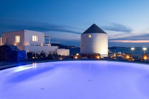 Внешний вид отеля Porto Mykonos Hotel в Миконосе, фото 3