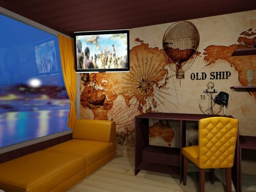 Гостиница Compass River City Boatel