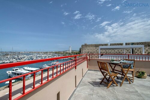 Гостиница Clicksardegna in Alghero Spectacular sea View With Terrace and Garden in Town