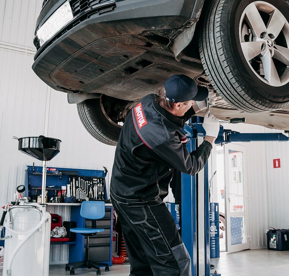 Yog‘ almashtirish ekspress-punkti Masloff, Moskva, foto