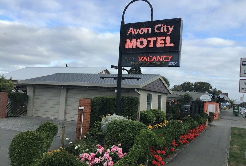 Гостиница Avon City Motel в Крайстчерче