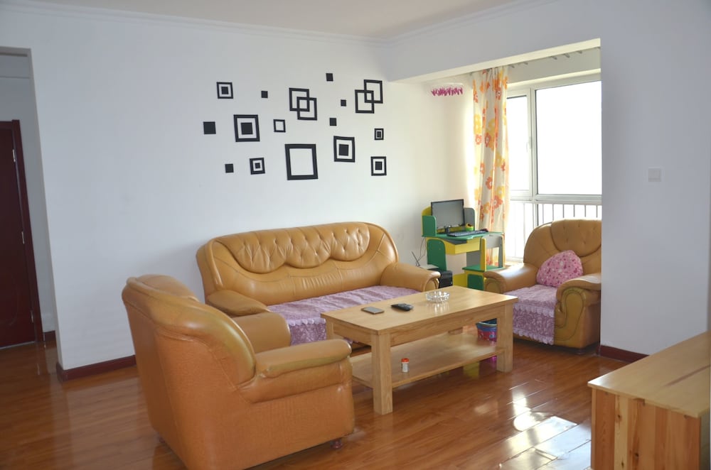 Фото Lanzhou Longshang Mingzhu Apartment Two-bedroom suite
