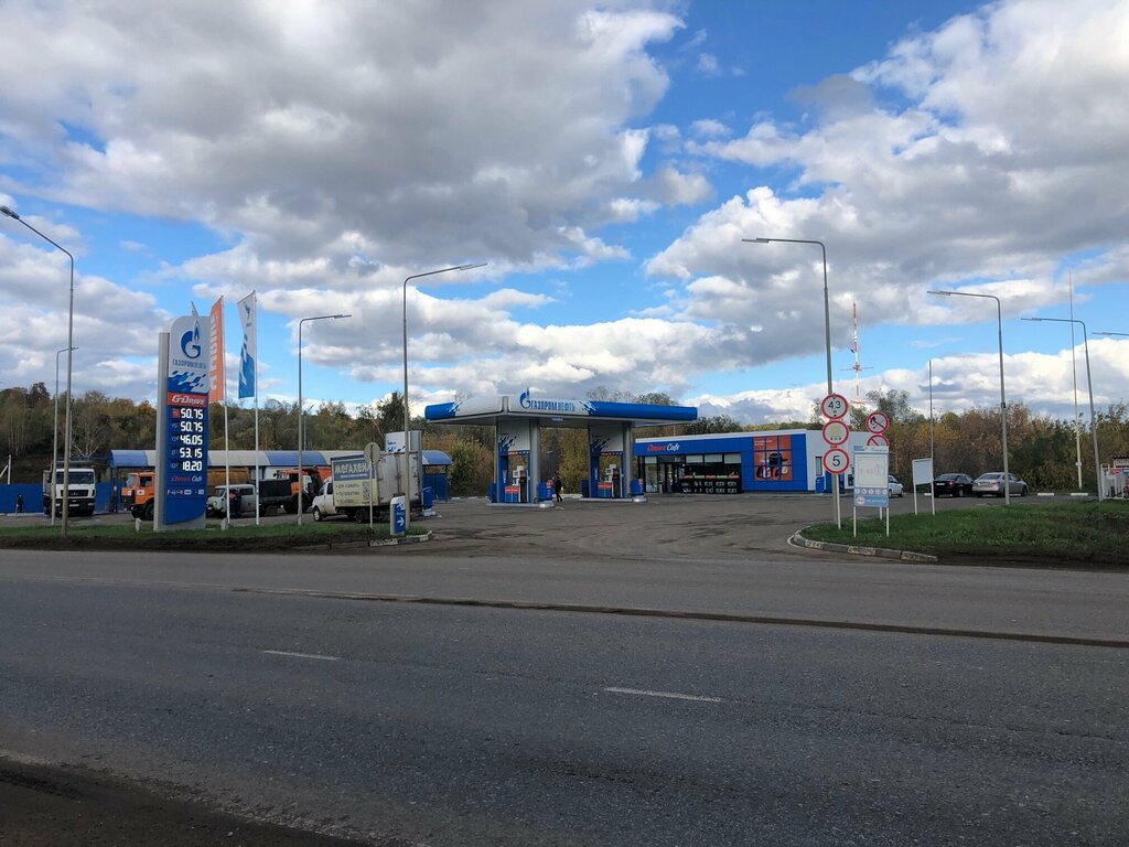 АЗС Газпромнефть, Саранск, фото
