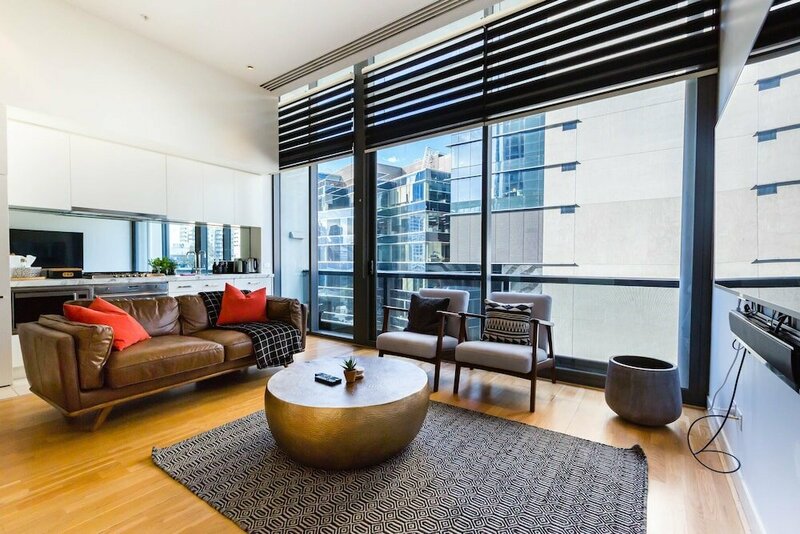 Гостиница Evan, 1bdr Southbank Apartment в Мельбурне