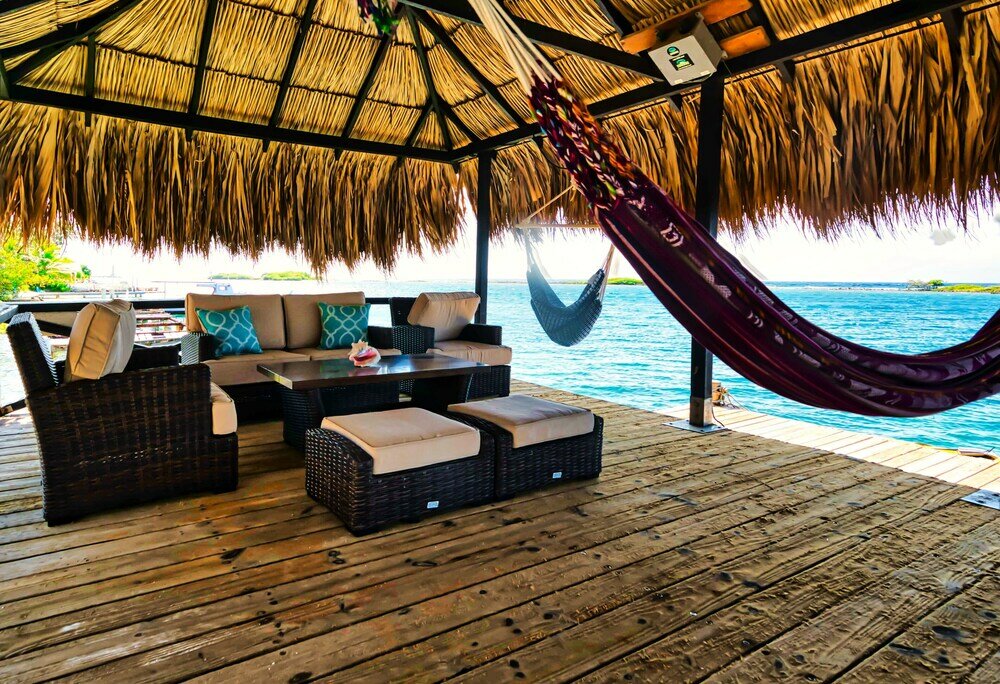 Фото Private Beach Ocean Front Boat Dock Tiki Bar
