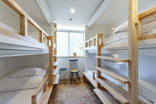Хостел Plat Hostel Keikyu Haneda Home в Токио