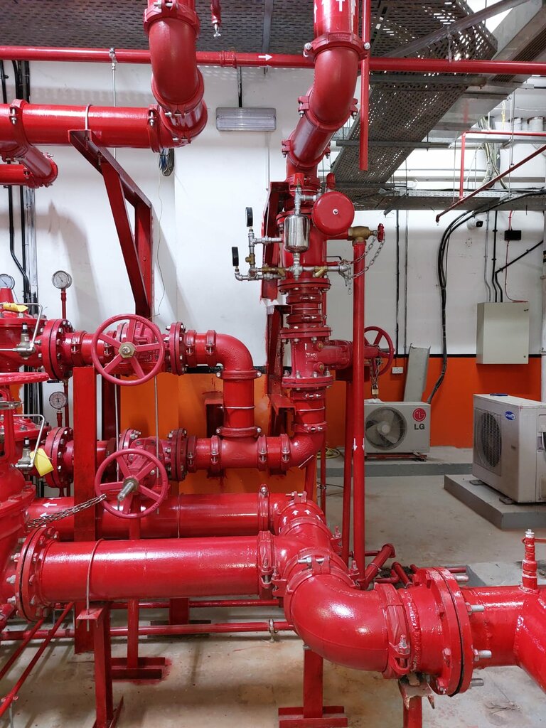 Fire safety systems Novec Technical Works, Dubai, photo