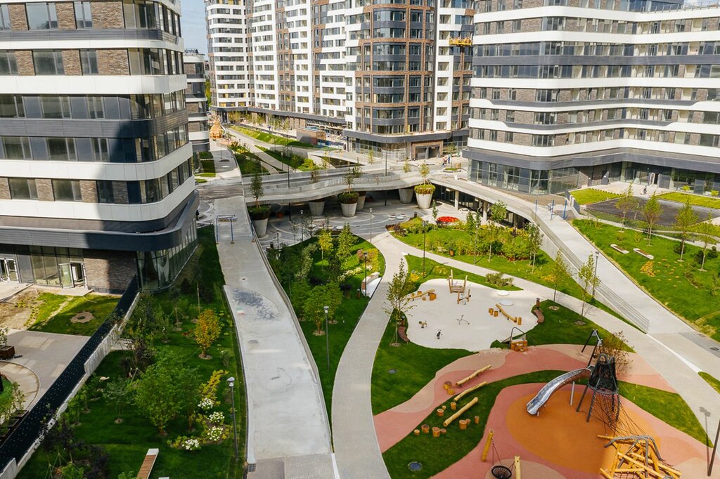 Park Zelyonaya Reka Park, Moscow, photo