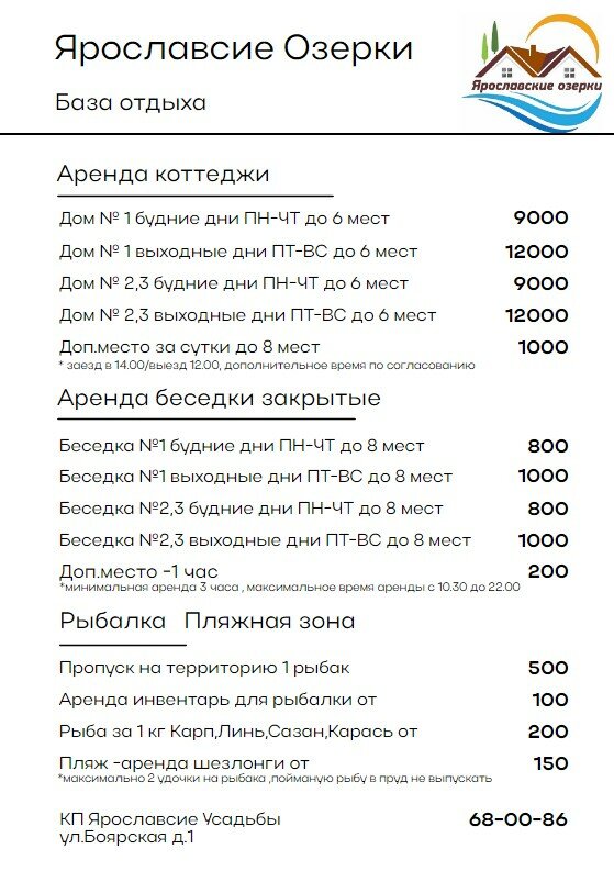 Фото Ярославские озерки