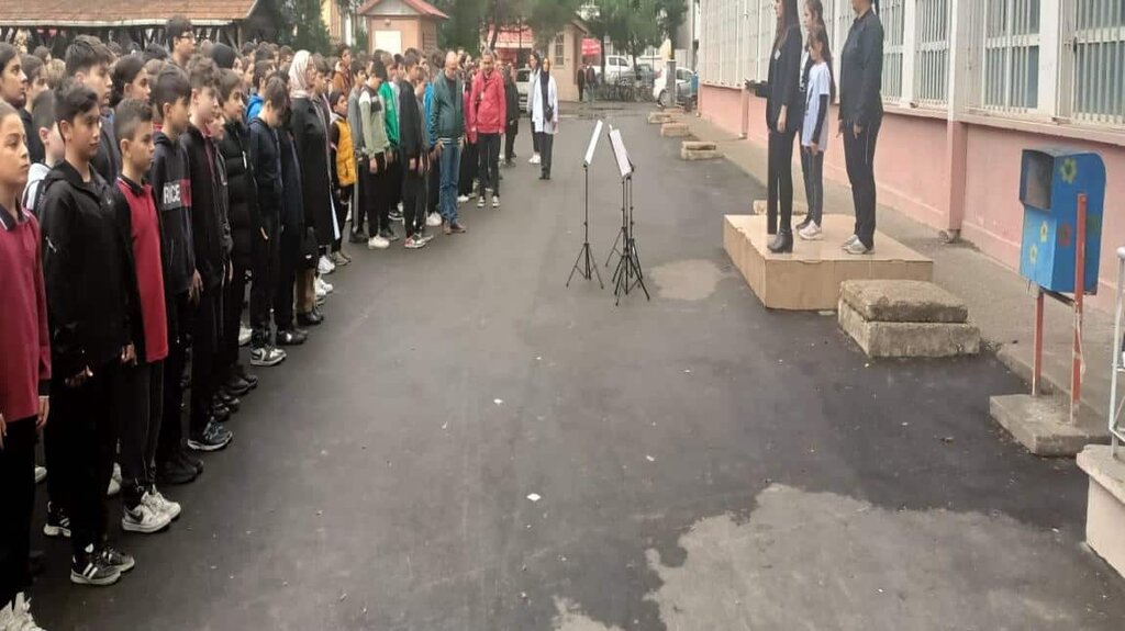 School Ataturk Middle School, Bafra, photo