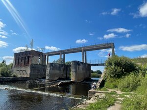 Рубиловская ГЭС (Pskov Region, Ostrovsky District, Berezhanskaya volost), landmark, attraction