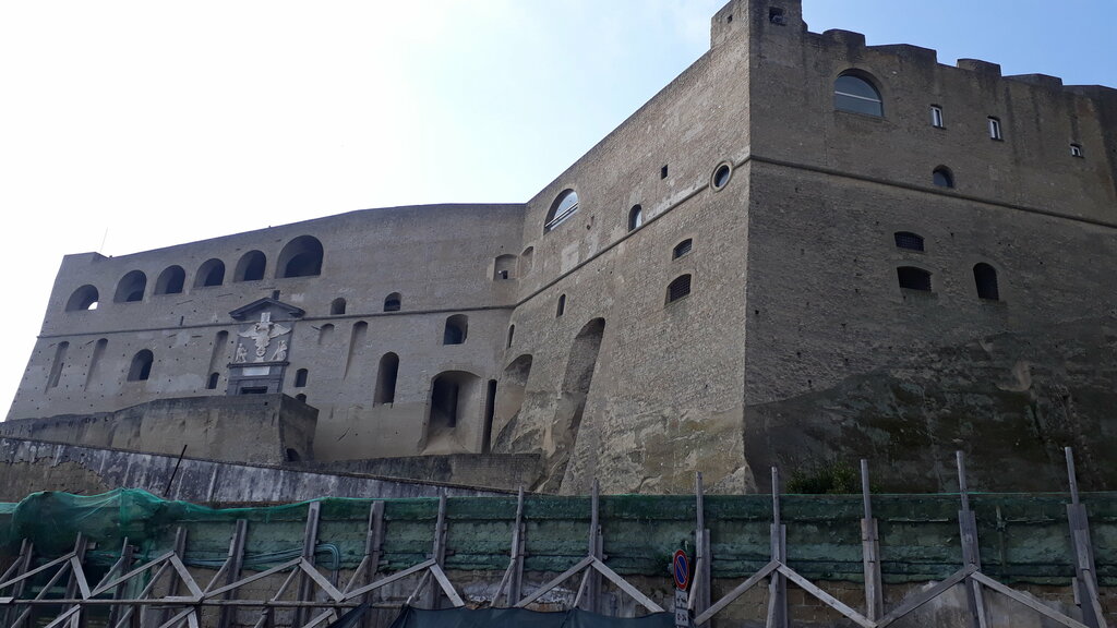 Landmark, attraction Castle Sant'Elmo, Naples, photo