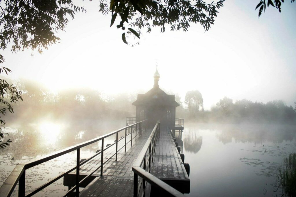Orthodox church Sobor Vozneseniya Gospodnya V Voznesenskom Orshinom monastyre, Tver Oblast, photo