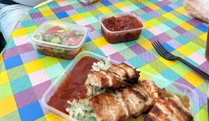 Шашлык (Udmurtian Republic, Mozhginskiy rayon, M-7, podyezd k Izhevsku, 93-y kilometr), fast food