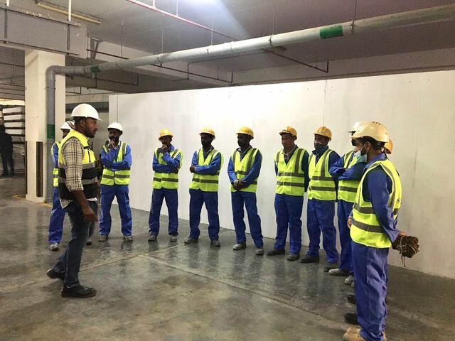 Electrical works Emcore Electromechanical Contracting L. L. C, Dubai, photo