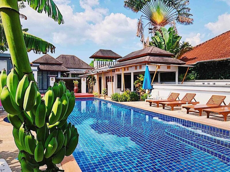 Гостиница Stylish 3br Pool Villa Walk to Beautiful Naiyang Beach