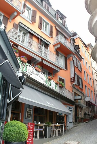 Внешний вид отеля Hôtel de la Rouvenaz в Монтрё, фото 1