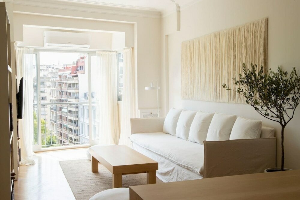 Фото Sunny design apartment with amazing view