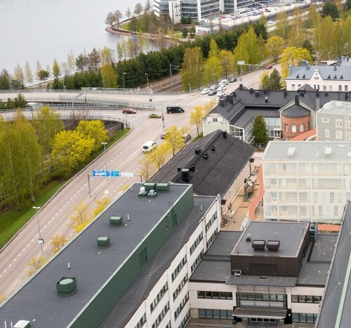 Гостиница Forenom Apartments Jyväskylä Vaasankatu в Кески-Суоми