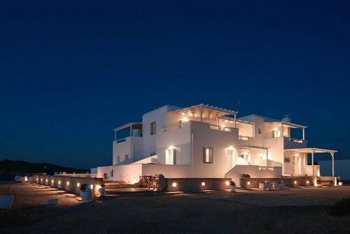 Внешний вид отеля Tania Milos в Поллонии, фото 1