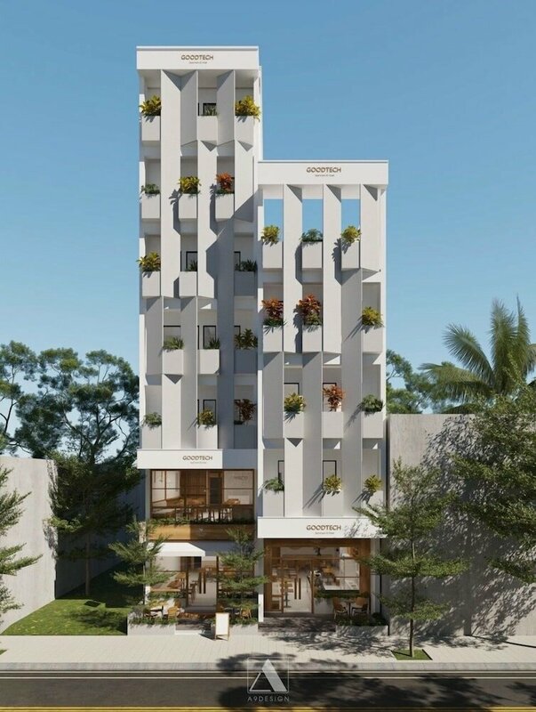 Гостиница Goodtech Luxury Hotel & Apartment в Дананге