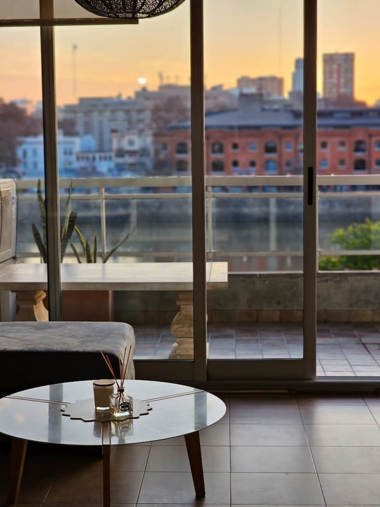 Фото Puerto Madero Vista Al Dique 2 Aambientes Terraza