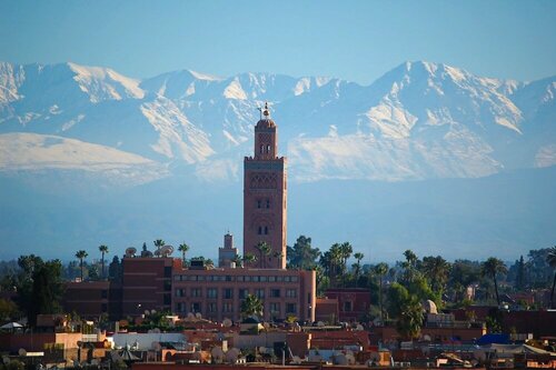 Гостиница Single Room With Private Bathroom Downtown Marrakech в Марракеше