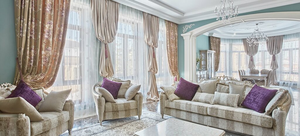 Curtains, curtain rods Luxury Home, Astana, photo