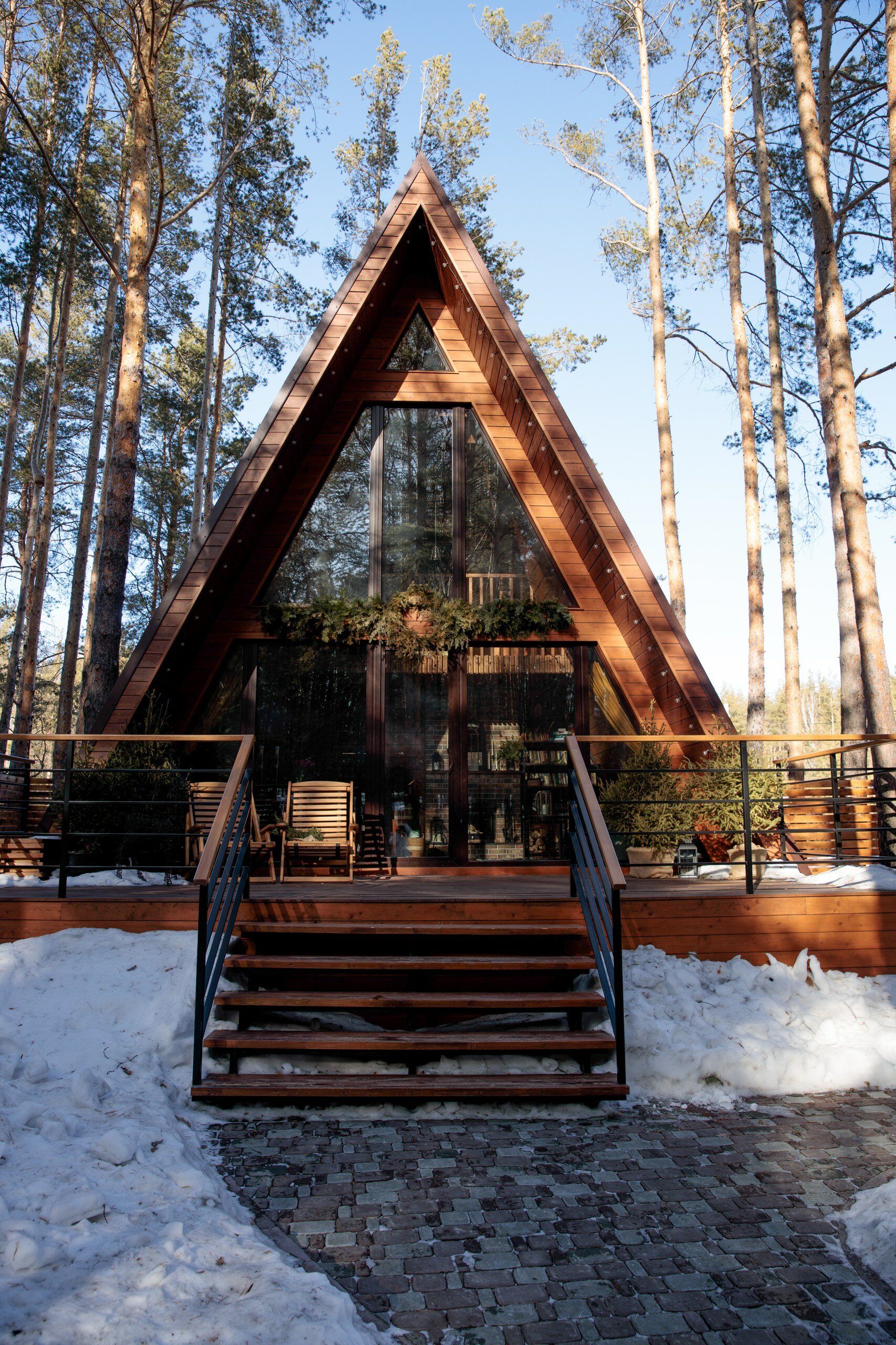 Фото А-фрейм Горки