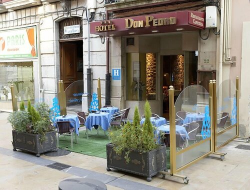 Внешний вид отеля Don Pedro в Авилесе, фото 1