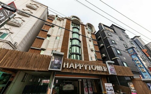 Гостиница Daejeon Yongjeon Happy Tower в Тэджоне