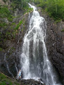 Чинжебский водопад (Krasnoyarsk Territory, Kuraginskiy rayon, gorodskoye poseleniye Koshurnikovo), waterfall