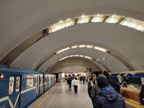 Subway Udelnaya (Saint Petersburg, Eletskaya Street, 15А), metro station