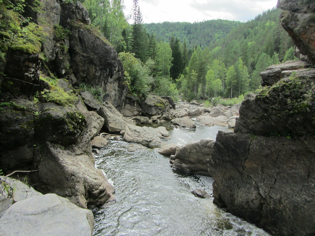 Водопад Водопад Богунай, Красноярский край, фото