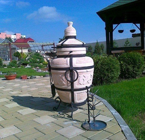 Беседка тандыр фото Фото: Амфора-тандыр.рф, камины, печи, ул. Испытателей, 2, Уфа - Яндекс Карты