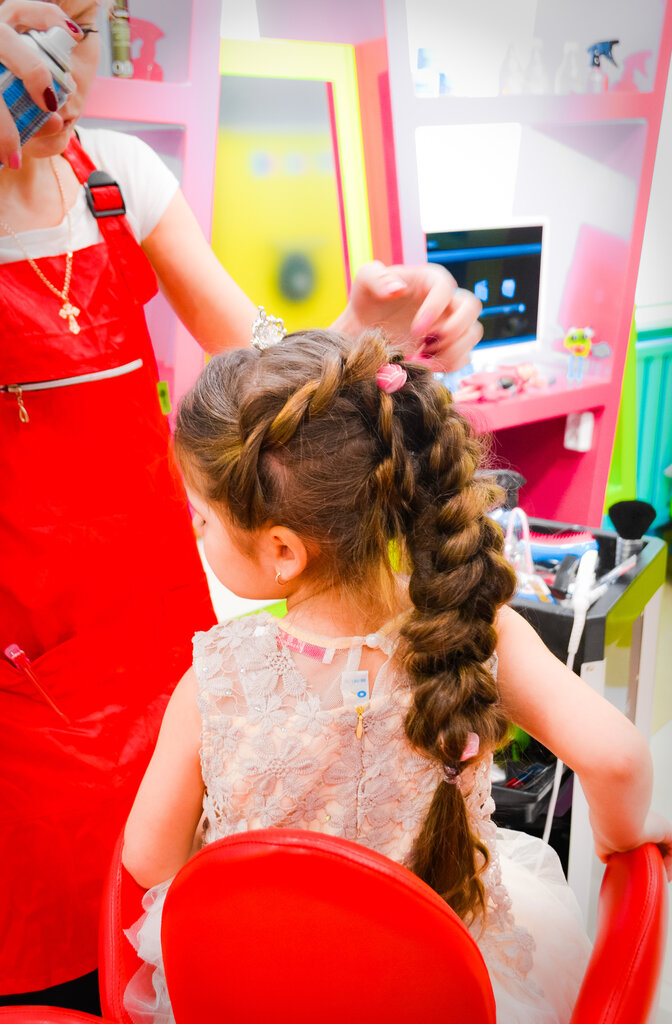 Картинки детские прически для парикмахерской в детском саду