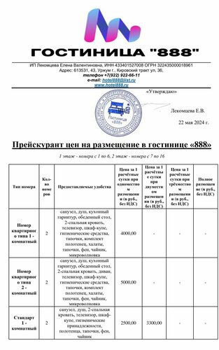 Внешний вид отеля Гостиница 888 в Уржуме, фото 3