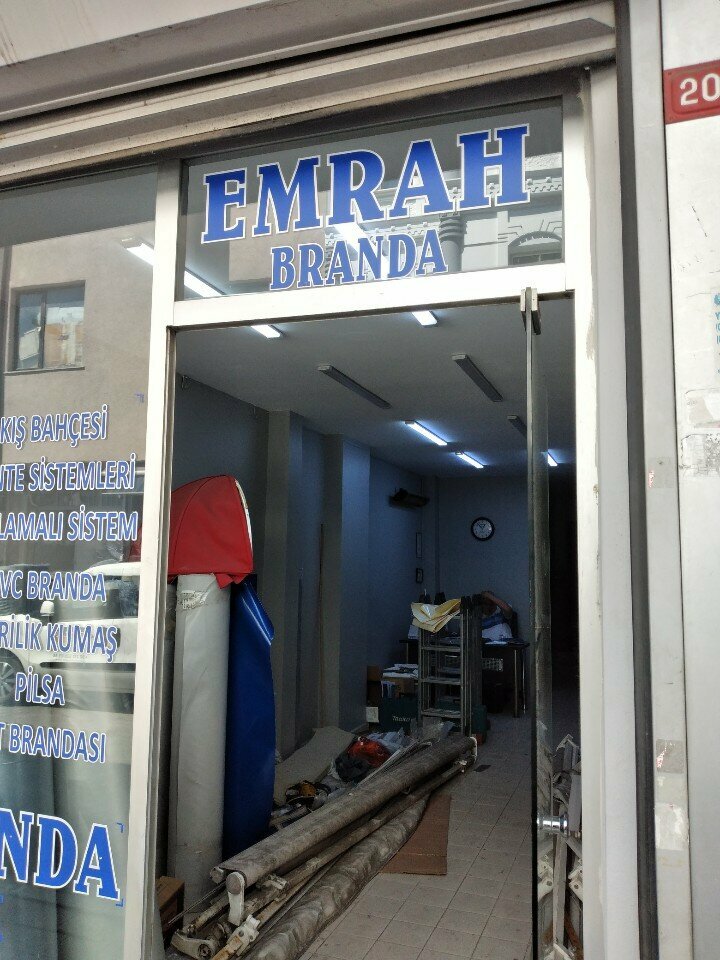 Frame and awning structures Emrah Branda, Istanbul, photo
