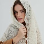 Orenburg downy shawl (Khodynsky Boulevard, 4), haberdashery and accessories shop